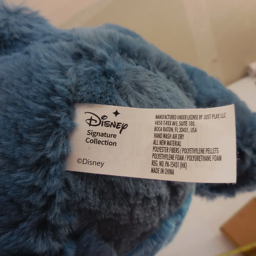 Disney Signature Collection Stitch Plush 12 Inch Blue Stuffed Animal‎ Just Play